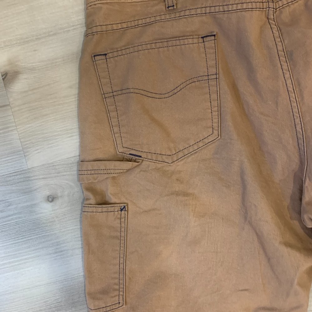 CARHARTT men’s original tan carpenter pants tags missing - Picture 6 of 8